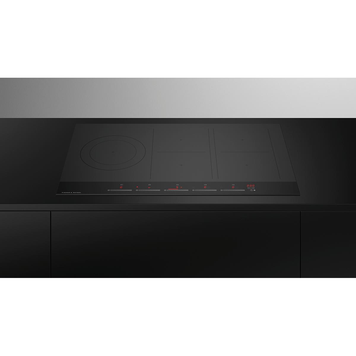  Fisher & Paykel 36-inch Built-in Electric Induction Cooktop with 5 Cooking zones CI365DTB4SP IMAGE 2
