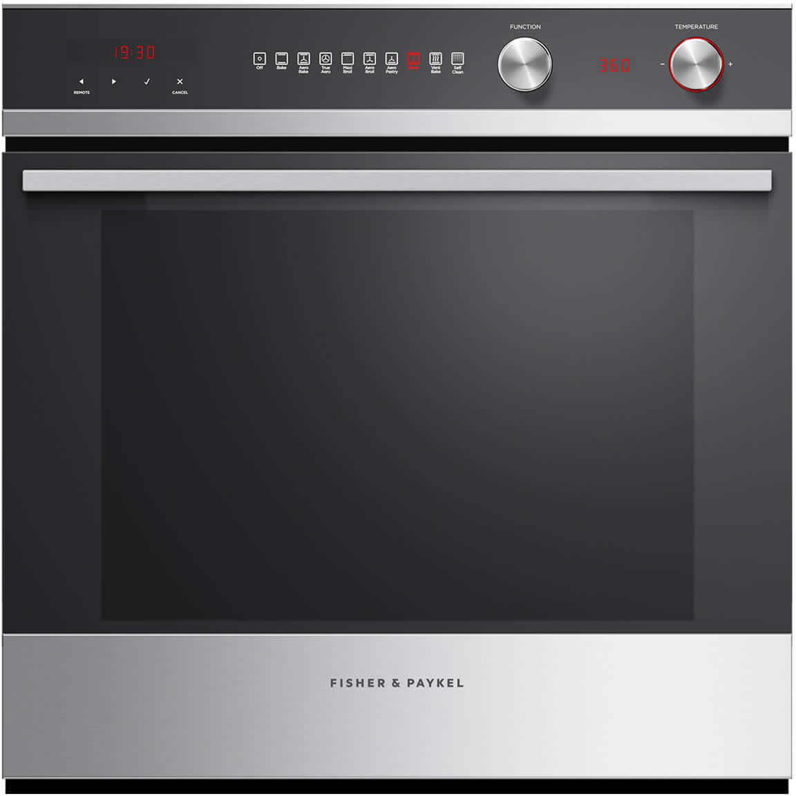  Fisher & Paykel 24-inch, 3.0 cu.ft. Built-in Single Wall Oven with 9 Functions OB24SCD9PX1SP IMAGE 1