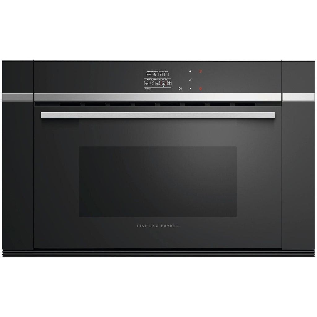  Fisher & Paykel 24-inch, 1.3 cu.ft. Built-in Single Speed Wall Oven with True Convection Technology OM24NDB1SP IMAGE 2