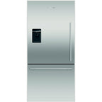  Fisher & Paykel 31-inch, 17.1 cu. ft. Counter-Depth Bottom Freezer Refrigerator with ActiveSmart ™ RF170WDLUX5NSP IMAGE 1