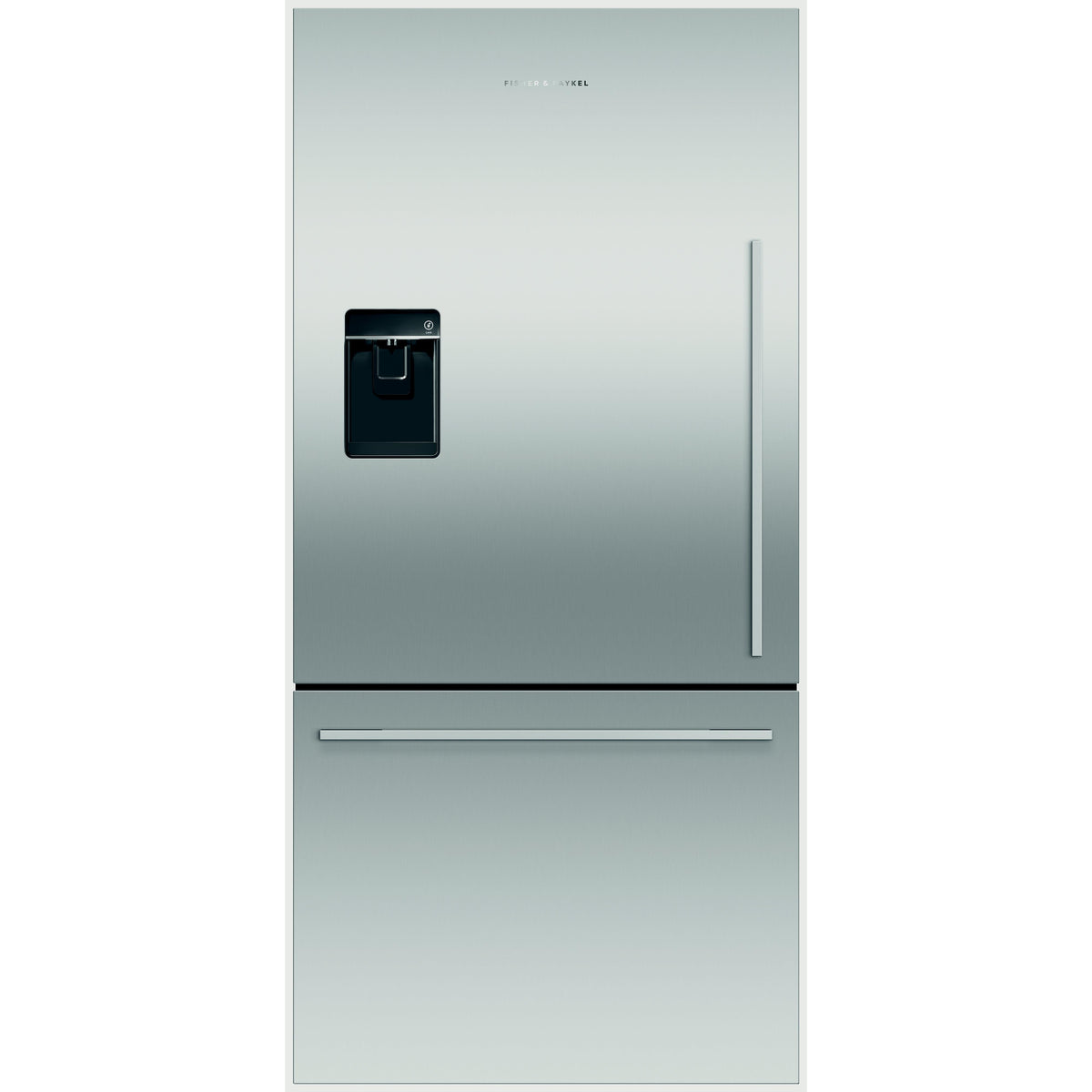  Fisher & Paykel 31-inch, 17.1 cu. ft. Counter-Depth Bottom Freezer Refrigerator with ActiveSmart ™ RF170WDLUX5NSP IMAGE 1