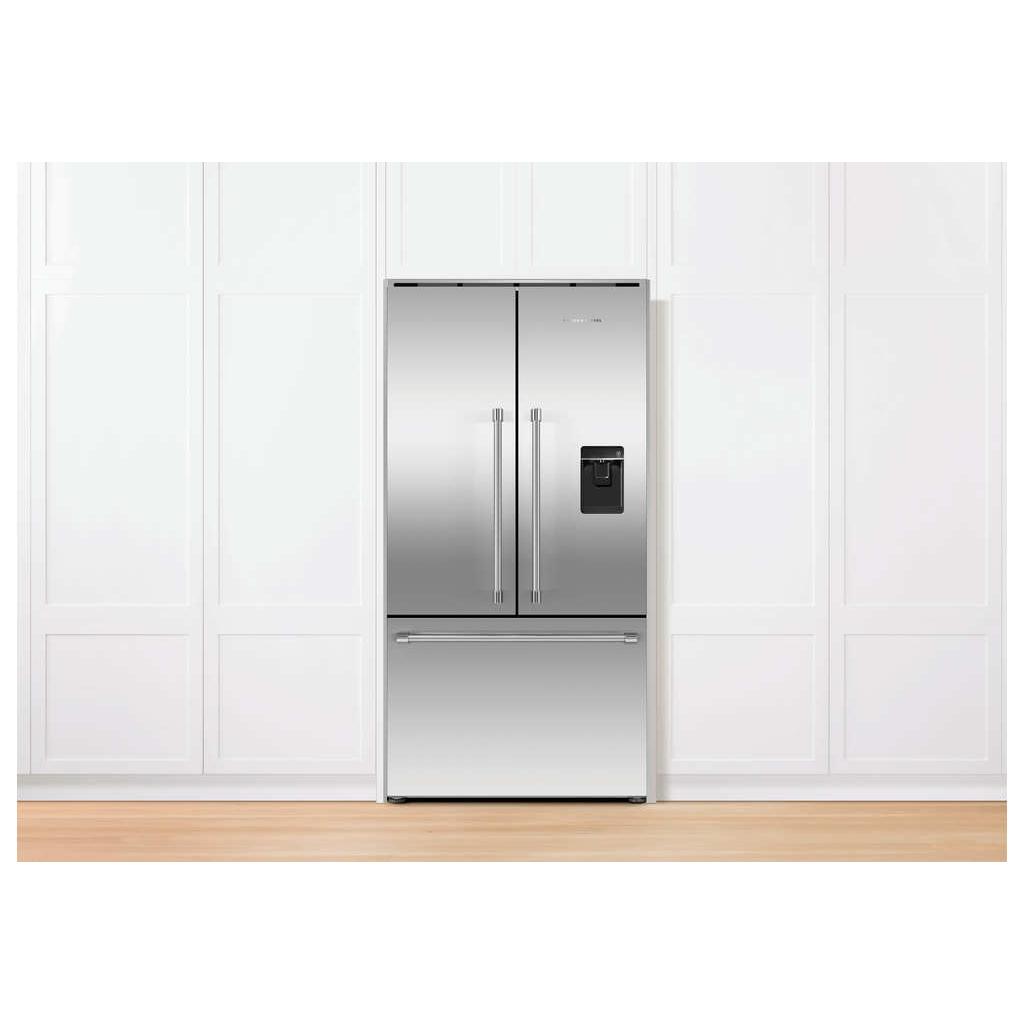  Fisher & Paykel 36-inch, 20.1 cu. ft. French 3-Door Refrigerator RF201ACUSX1NSP IMAGE 2