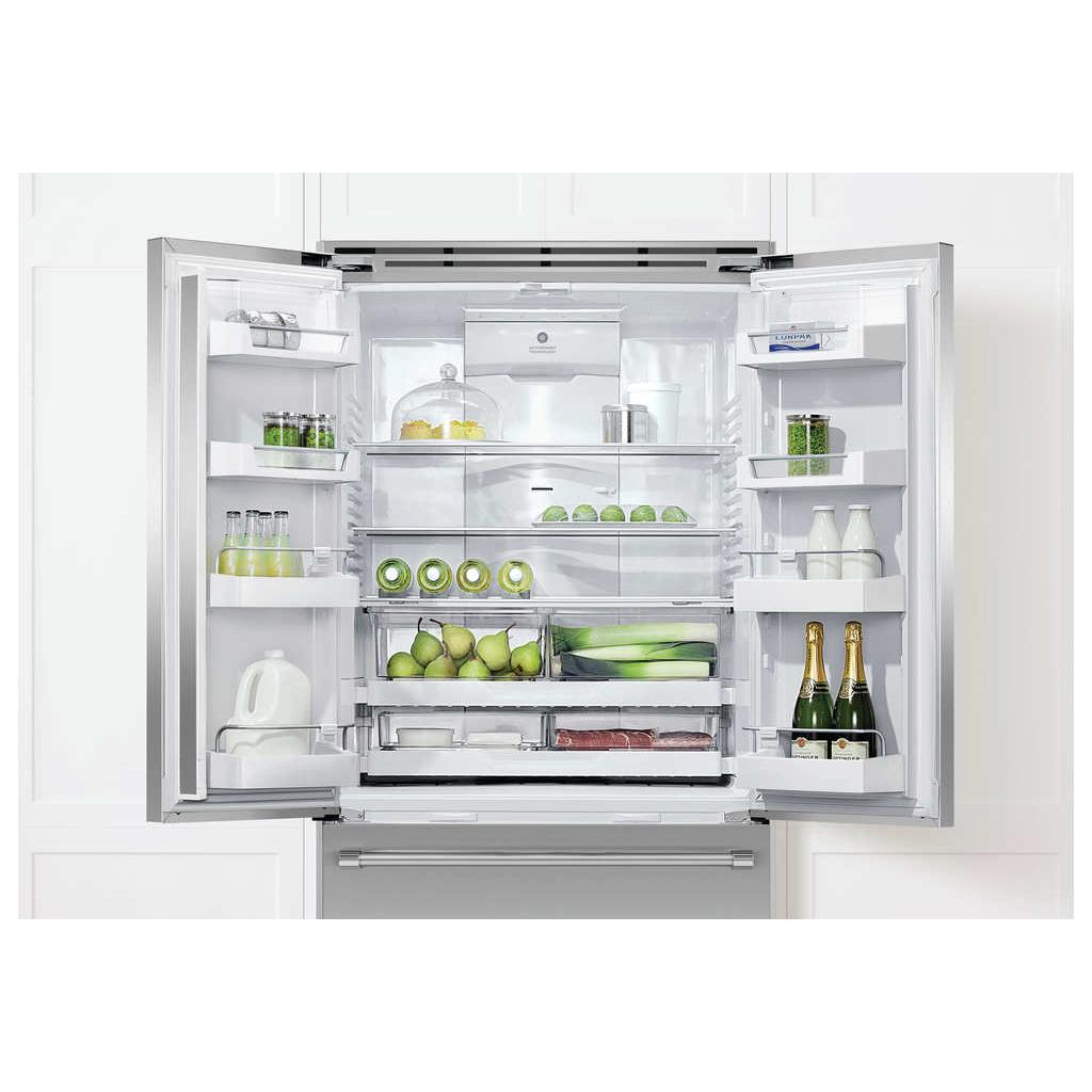  Fisher & Paykel 36-inch, 20.1 cu. ft. French 3-Door Refrigerator RF201ACUSX1NSP IMAGE 6