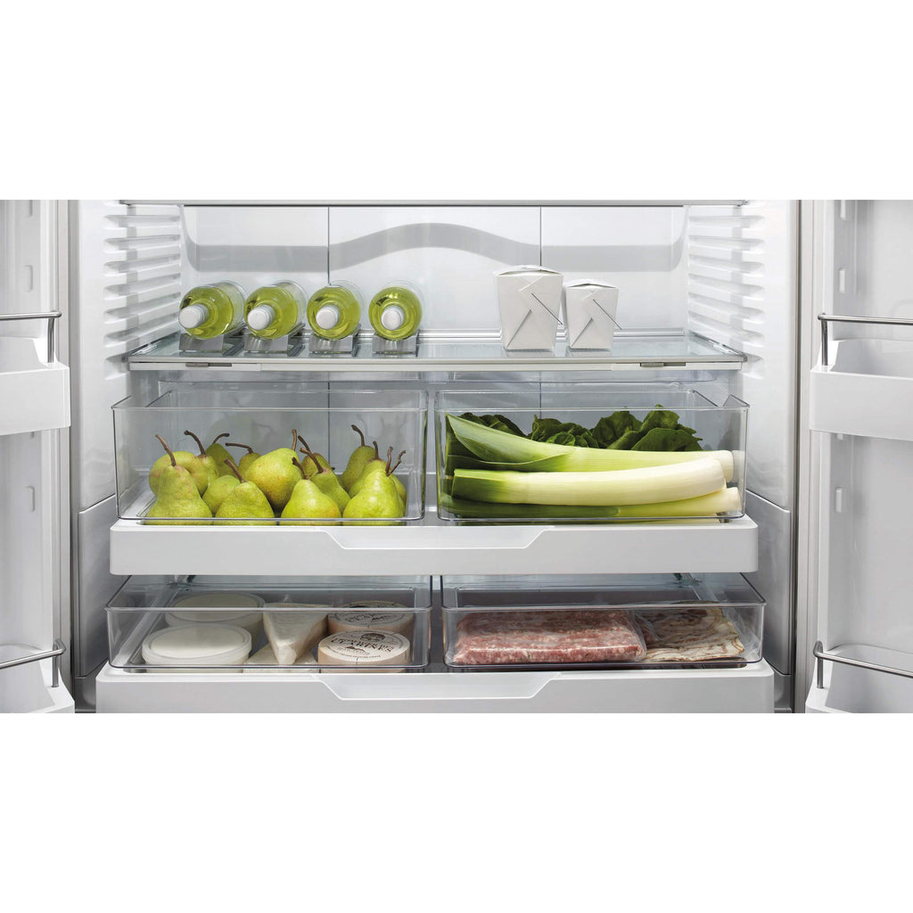  Fisher & Paykel 36-inch, 16.8 cu.ft. Built-in French 3-Door Refrigerator with ActiveSmart™ RS36A72U1NSP IMAGE 3