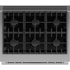  Fisher & Paykel 36-inch Freestanding Dual-Fuel Range with 6 Burners RDV3366LSP IMAGE 3