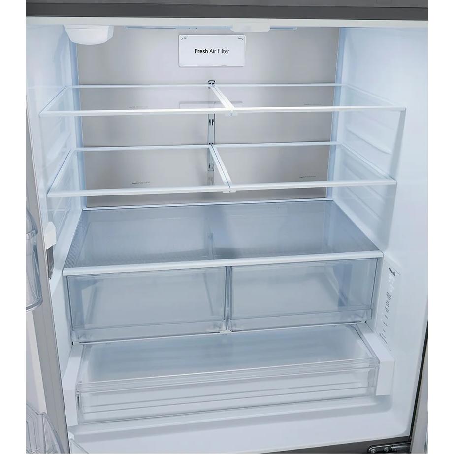  LG 36-inch, 27 cu. ft. Counter-Depth Max French 3-Door Refrigerator with Linear Cooling™ LRFLC2706S IMAGE 5
