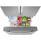  LG 36-inch, 27 cu. ft. Counter-Depth Max French 3-Door Refrigerator with Linear Cooling™ LRFLC2706S IMAGE 7