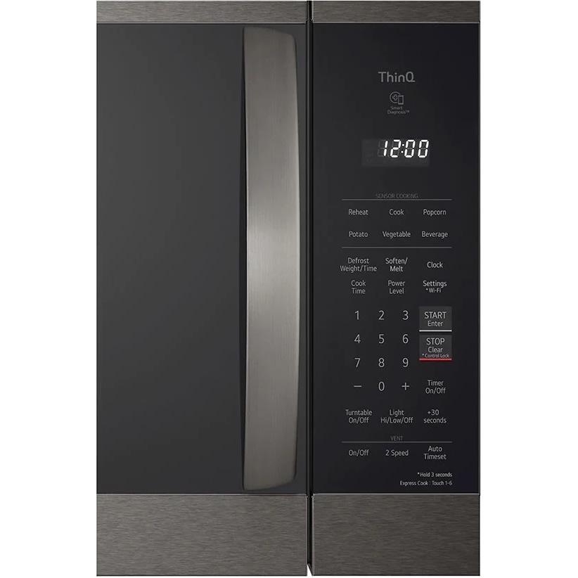  LG 30-inch 1.8 cu. ft. Over-the-Range Microwave Oven with EasyClean® MVEM1825D IMAGE 7
