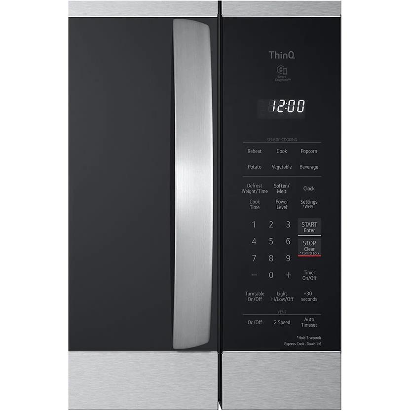  LG 30-inch 1.8 cu. ft. Over-the-Range Microwave Oven with EasyClean® MVEM1825F IMAGE 7