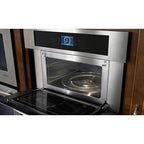  JennAir 30-inch, 1.4 cu. ft. Built-In Microwave Oven with Convection JMC2430WS IMAGE 3
