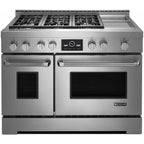  JennAir 48-inch Freestanding Gas Range with MultiMode® Convection JGRP548WP IMAGE 1