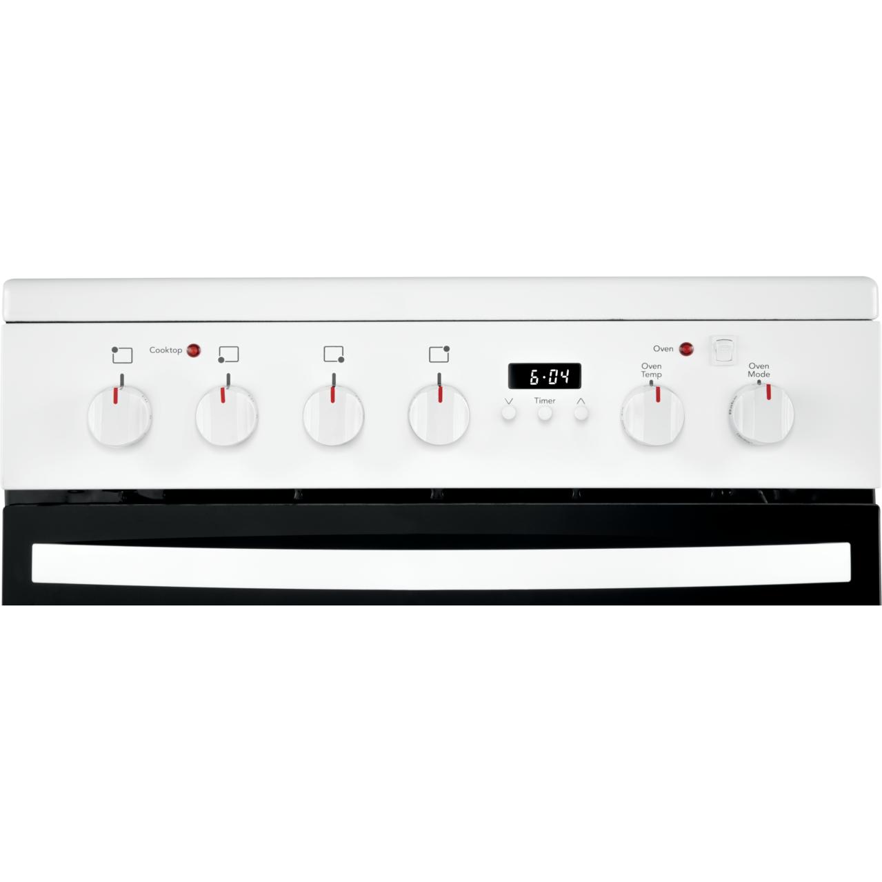  Frigidaire 24-inch Freestanding Electric Range with Convection Technology FCFC241CAW IMAGE 9