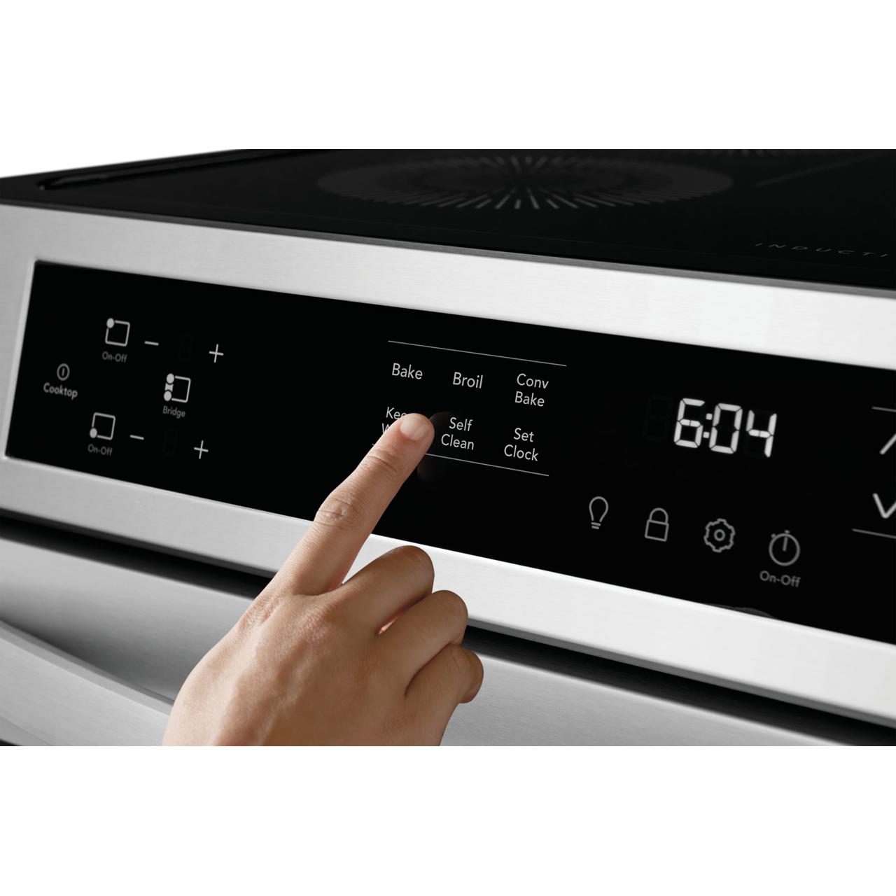  Frigidaire 30-inch Freestanding Induction Range with Convection Technology FCFI308CAS IMAGE 7