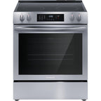  Frigidaire 30-inch Freestanding Electric Range with Convection Technology FCFE3083AS IMAGE 1