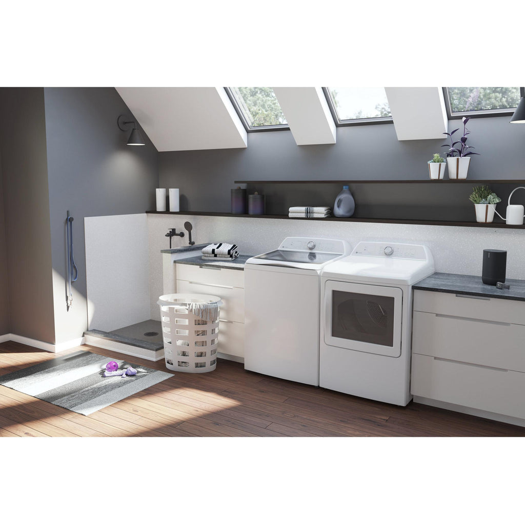  GE Profile 7.4 cu. ft. Electric Dryer with Wi-Fi PTD60EBMRWS IMAGE 9