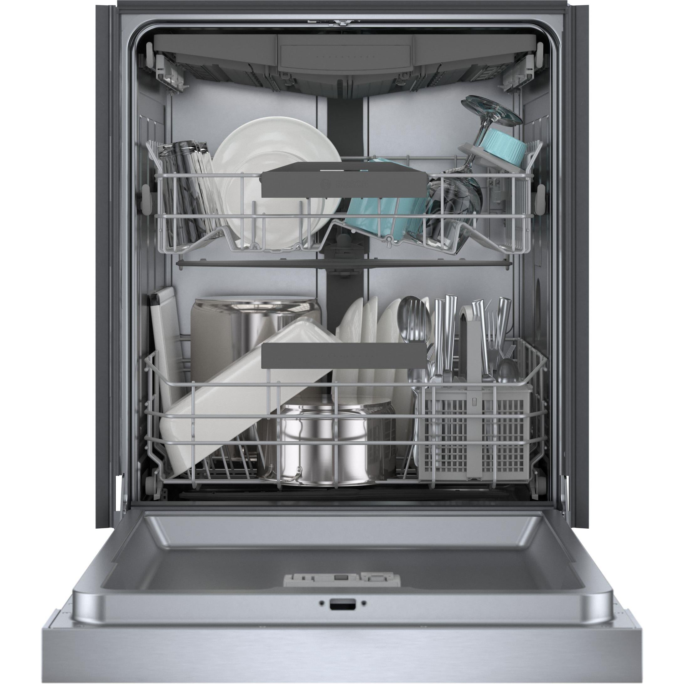  Bosch 24-inch Built-in Dishwasher with HomeConnect SHE53B75UC IMAGE 3