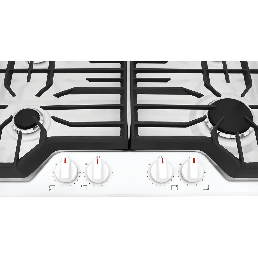  Frigidaire 30-inch Built-In Gas Cooktop FCCG3027AW IMAGE 3