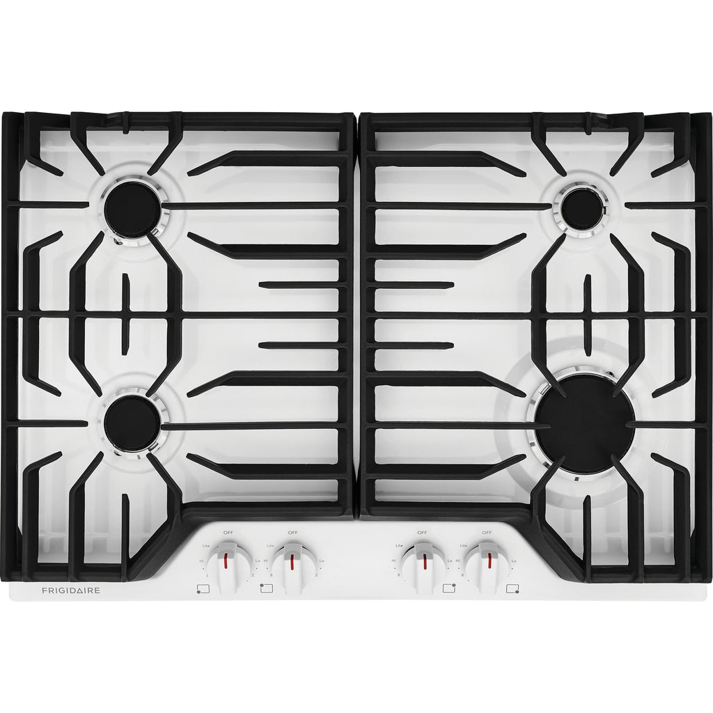  Frigidaire 30-inch Built-In Gas Cooktop FCCG3027AW IMAGE 9