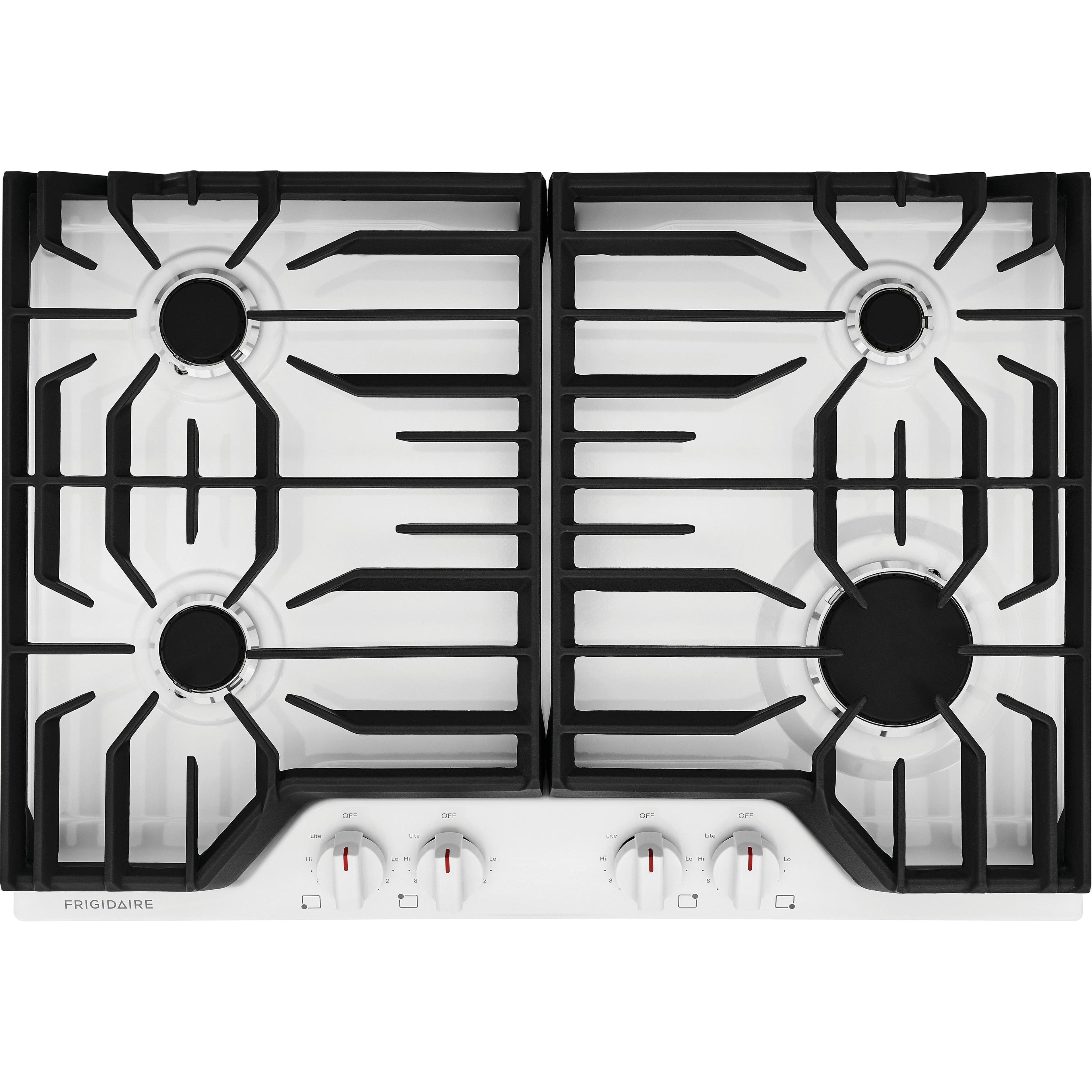  Frigidaire 30-inch Built-In Gas Cooktop FCCG3027AW IMAGE 9