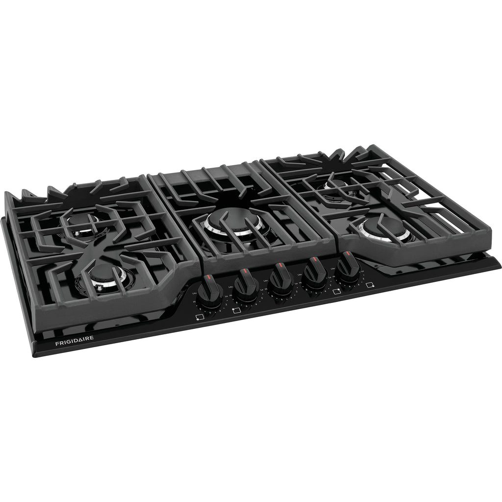 Frigidaire 36-inch Built-In Gas Cooktop FCCG3627AB IMAGE 1