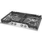  Frigidaire 30-inch Built-In Gas Cooktop FCCG3027AS IMAGE 2