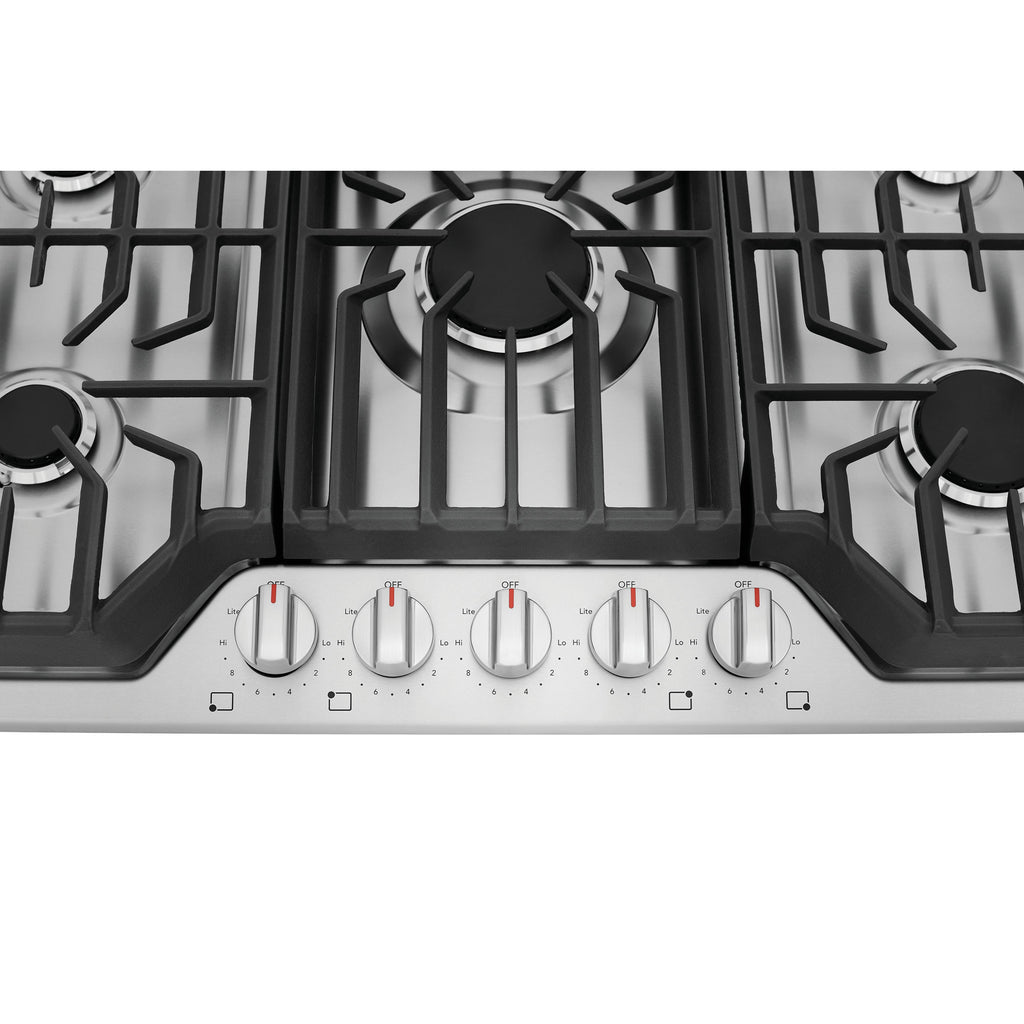  Frigidaire 36-inch Built-In Gas Cooktop FCCG3627AS IMAGE 3