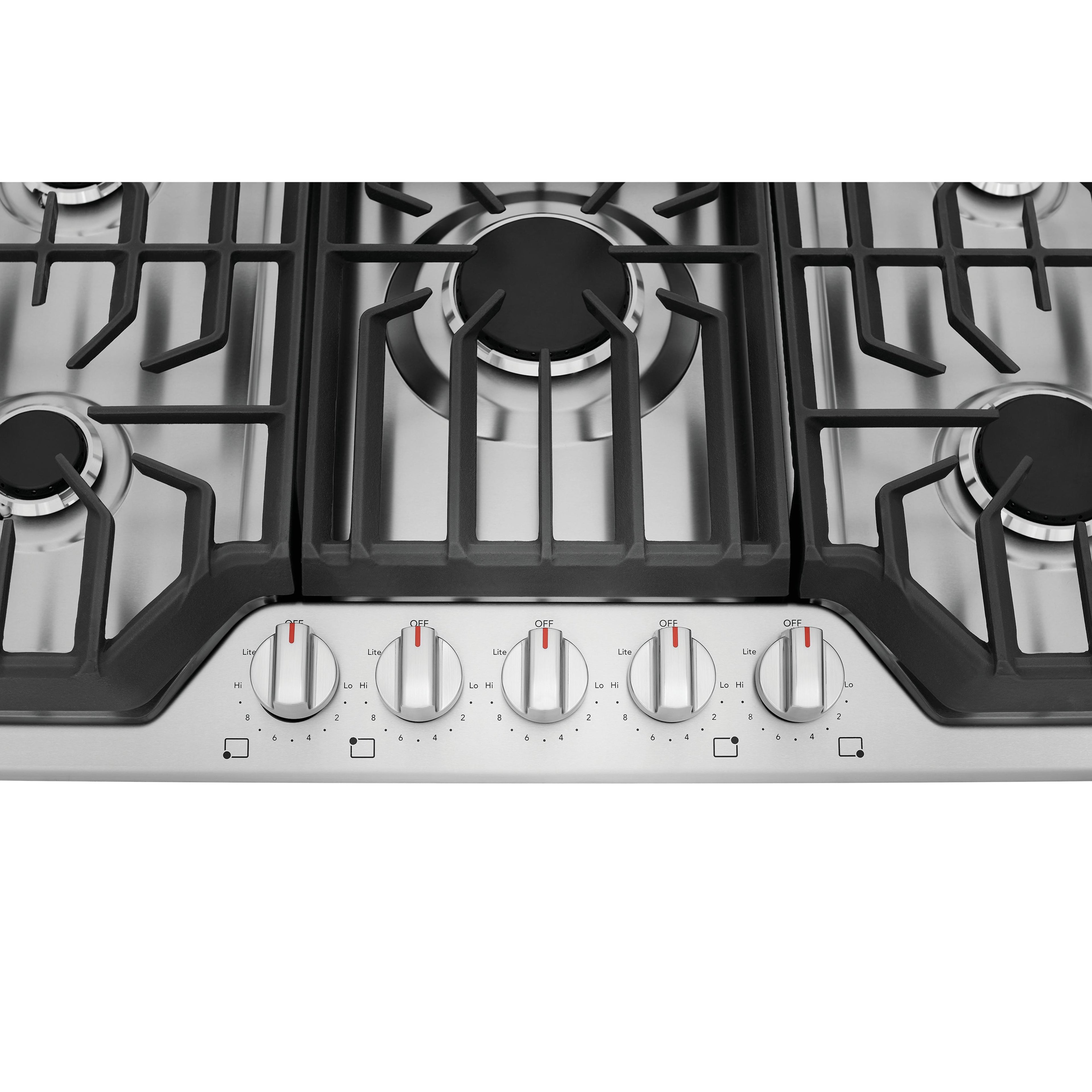  Frigidaire 36-inch Built-In Gas Cooktop FCCG3627AS IMAGE 3