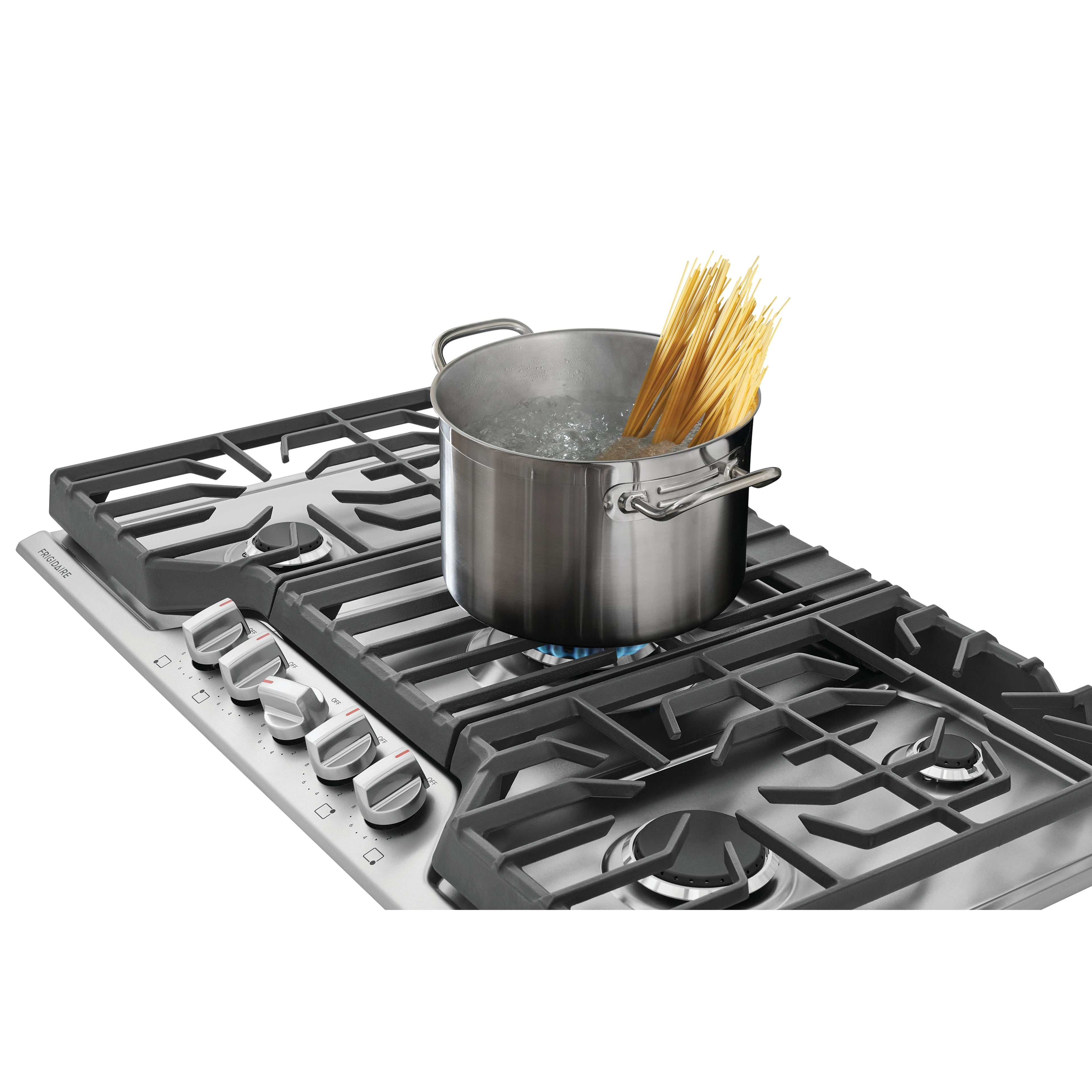  Frigidaire 36-inch Built-In Gas Cooktop FCCG3627AS IMAGE 4
