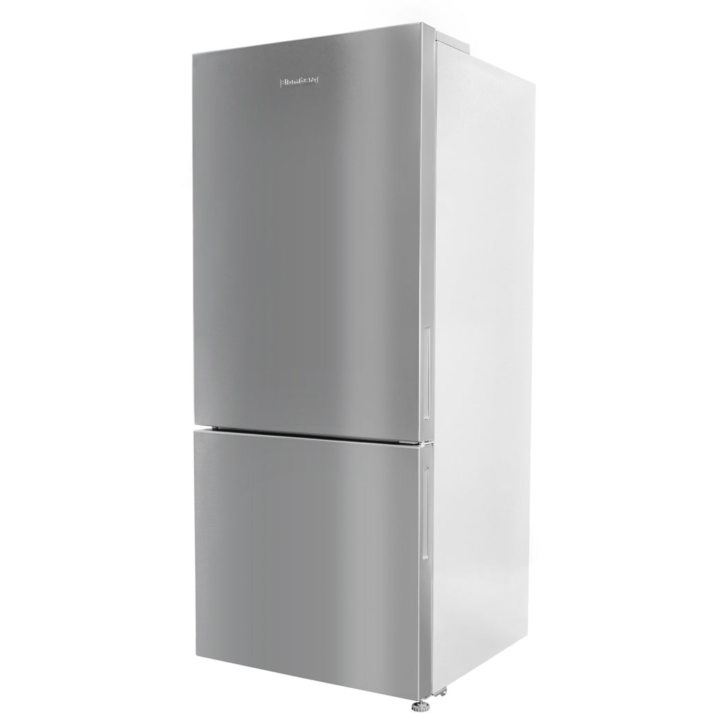  Blomberg 30-inch, 16.1 cu. ft. Counter Depth Bottom Freezer Refrigerator with Frost Free Cooling BRFB21612SS IMAGE 3