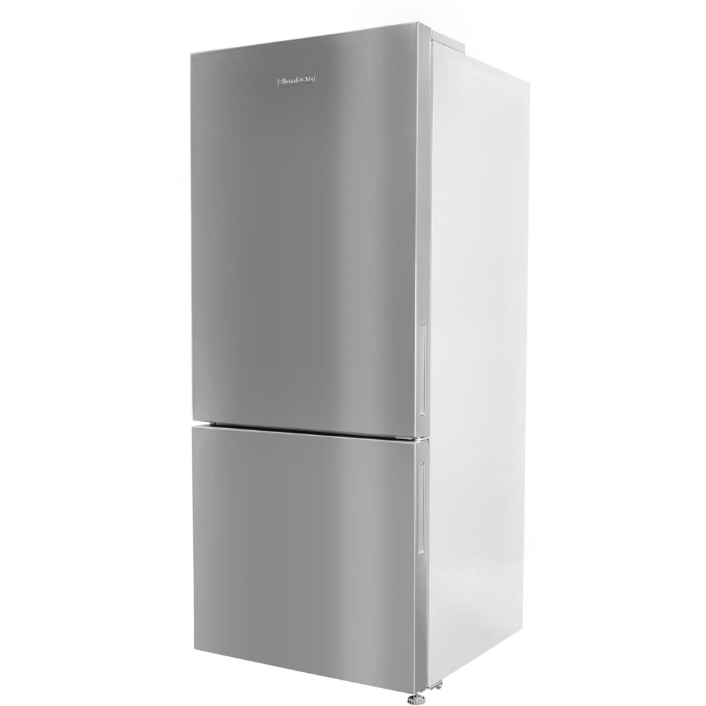  Blomberg 30-inch, 16.1 cu. ft. Counter Depth Bottom Freezer Refrigerator with Frost Free Cooling BRFB21622SS IMAGE 4