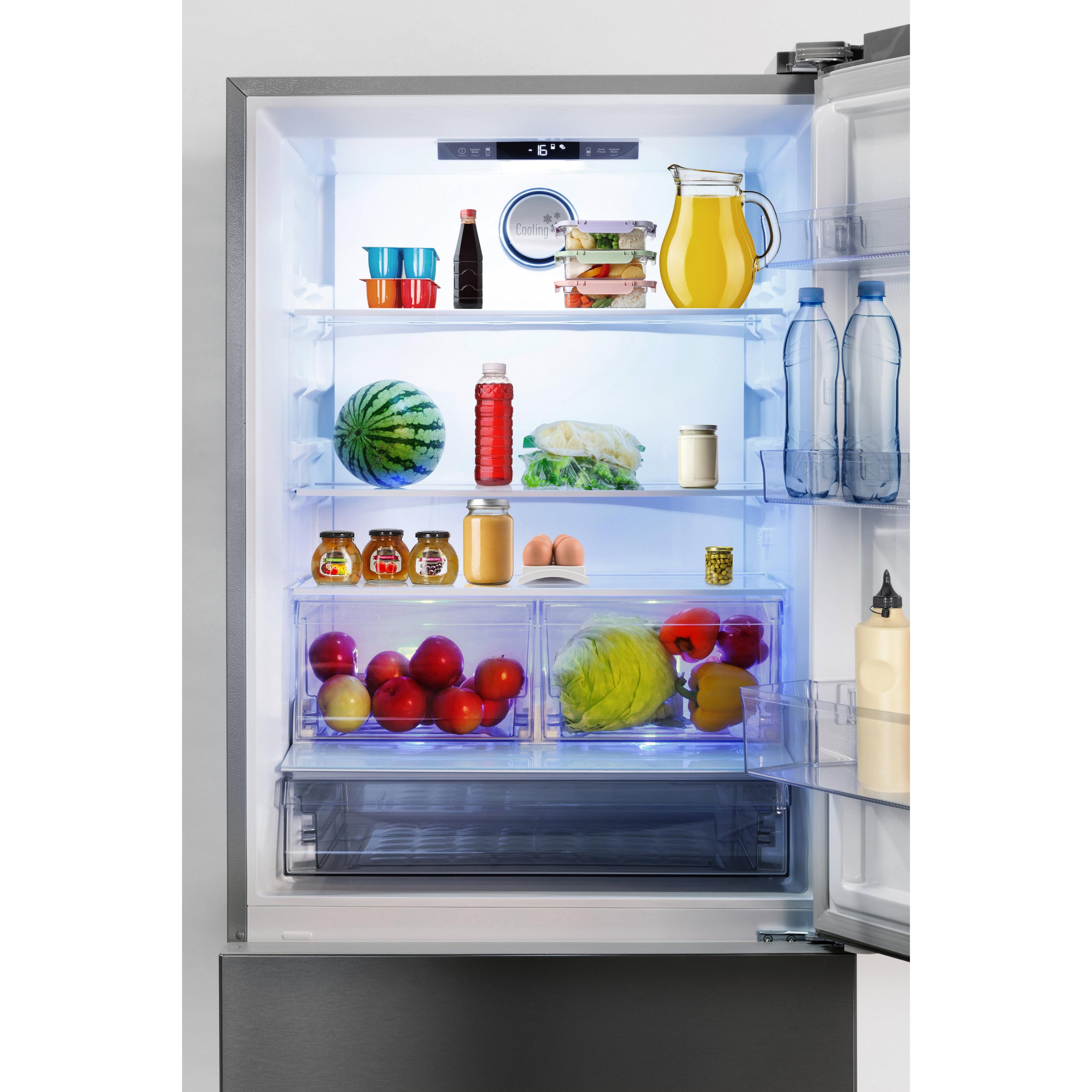  Blomberg 30-inch, 16.1 cu. ft. Counter Depth Bottom Freezer Refrigerator with Frost Free Cooling BRFB21622SS IMAGE 5