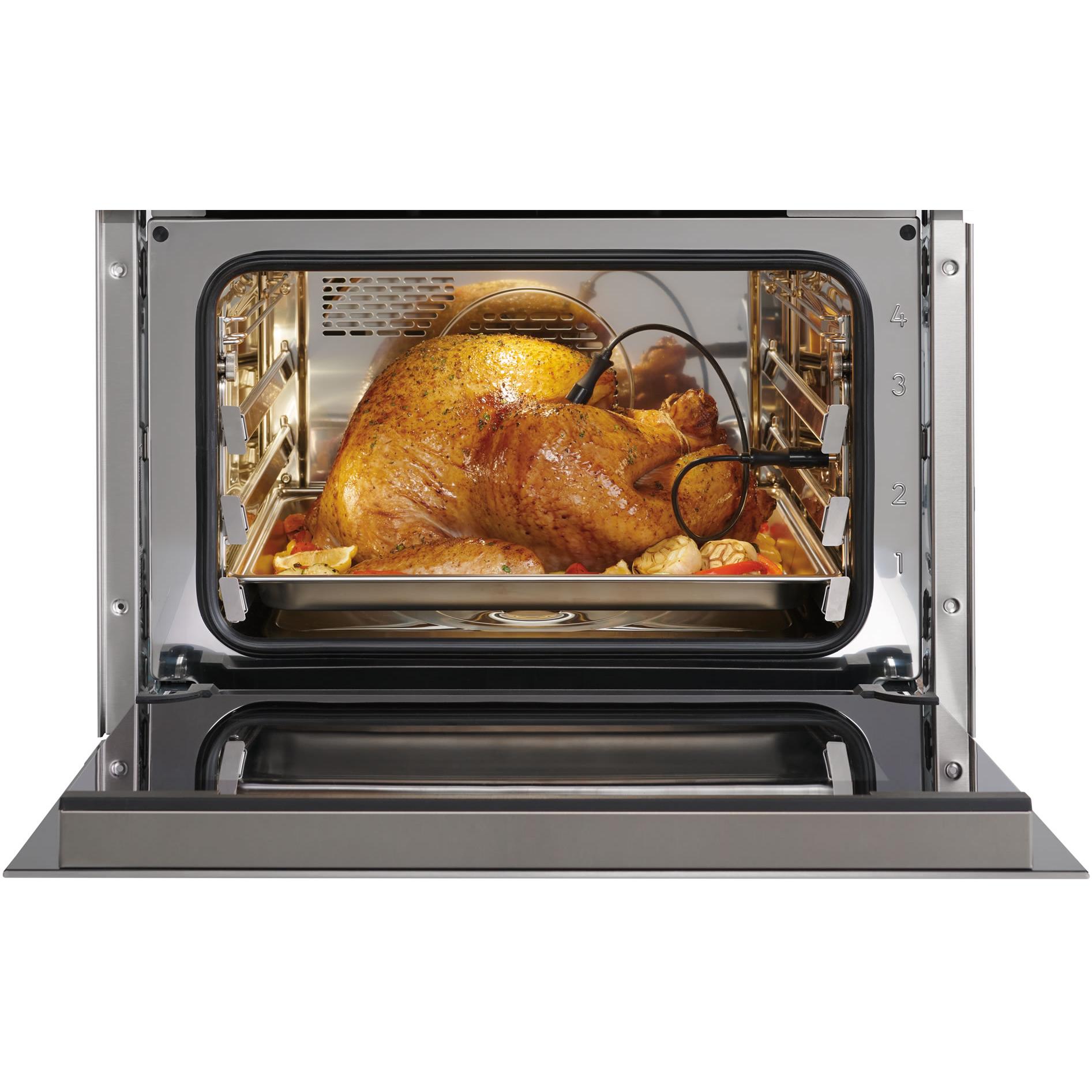  Wolf 24-inch 1.7 cu. ft. Built-in Single Oven with Convection CSOP2450CM/S IMAGE 3