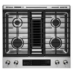  JennAir 30-inch Slide-in Dual Fuel Range with Downdraft Ventilation JDS1750ML IMAGE 2