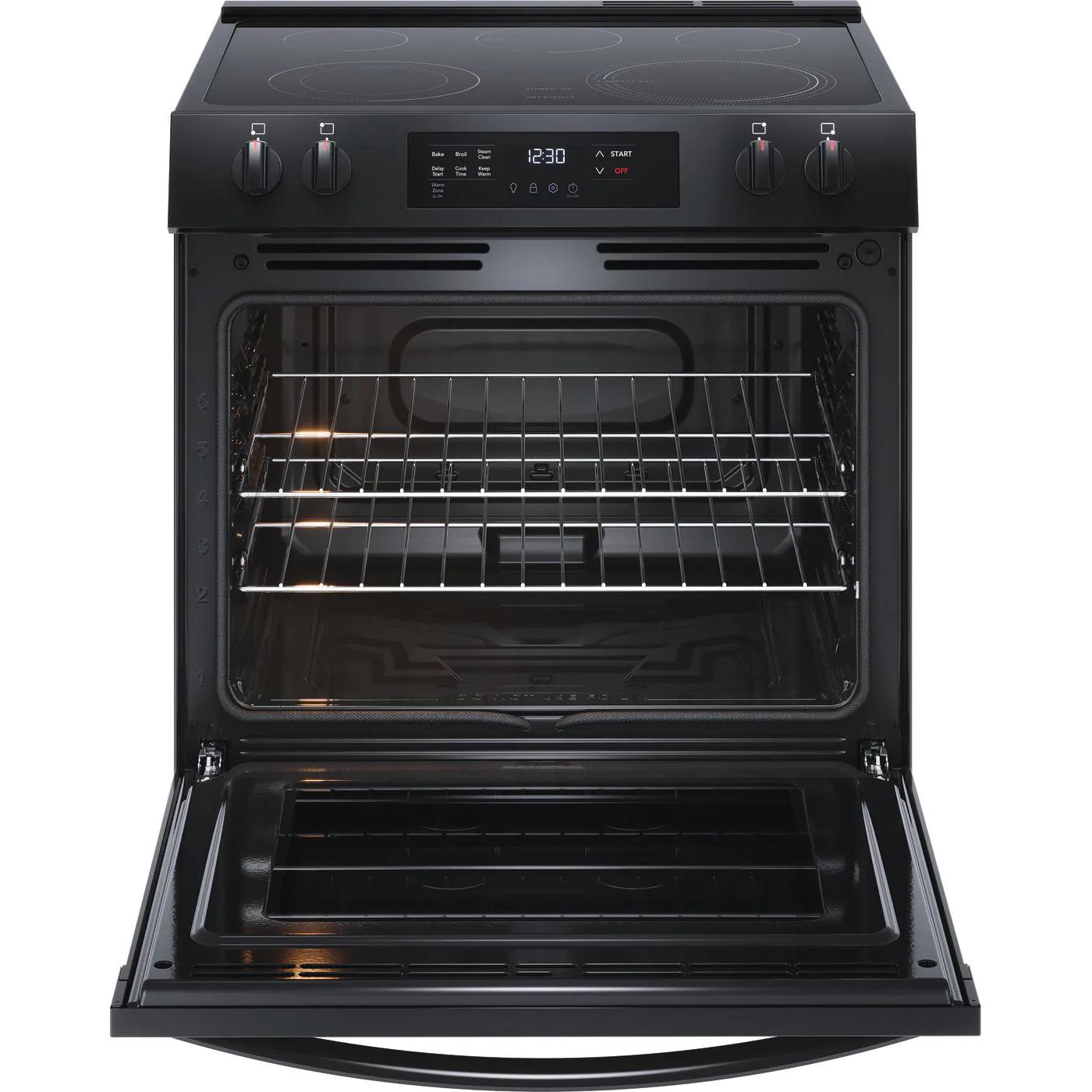  Frigidaire 30-inch Freestanding Electric Range with EvenTemp™ FCFE3062AB IMAGE 3