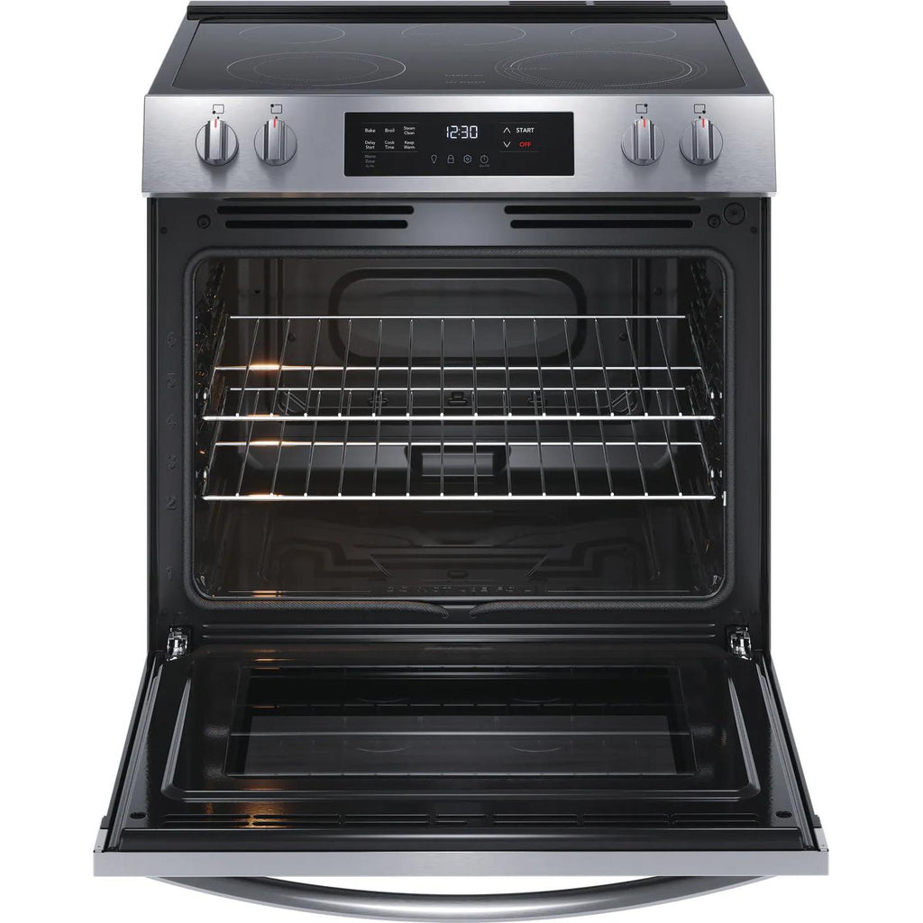  Frigidaire 30-inch Freestanding Electric Range with EvenTemp™ FCFE3062AS IMAGE 3