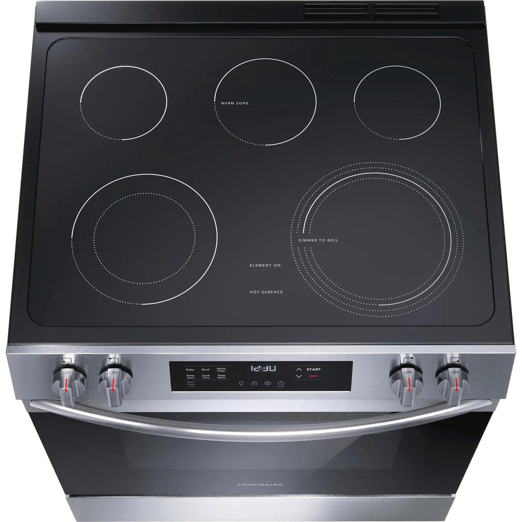  Frigidaire 30-inch Freestanding Electric Range with EvenTemp™ FCFE3062AS IMAGE 4