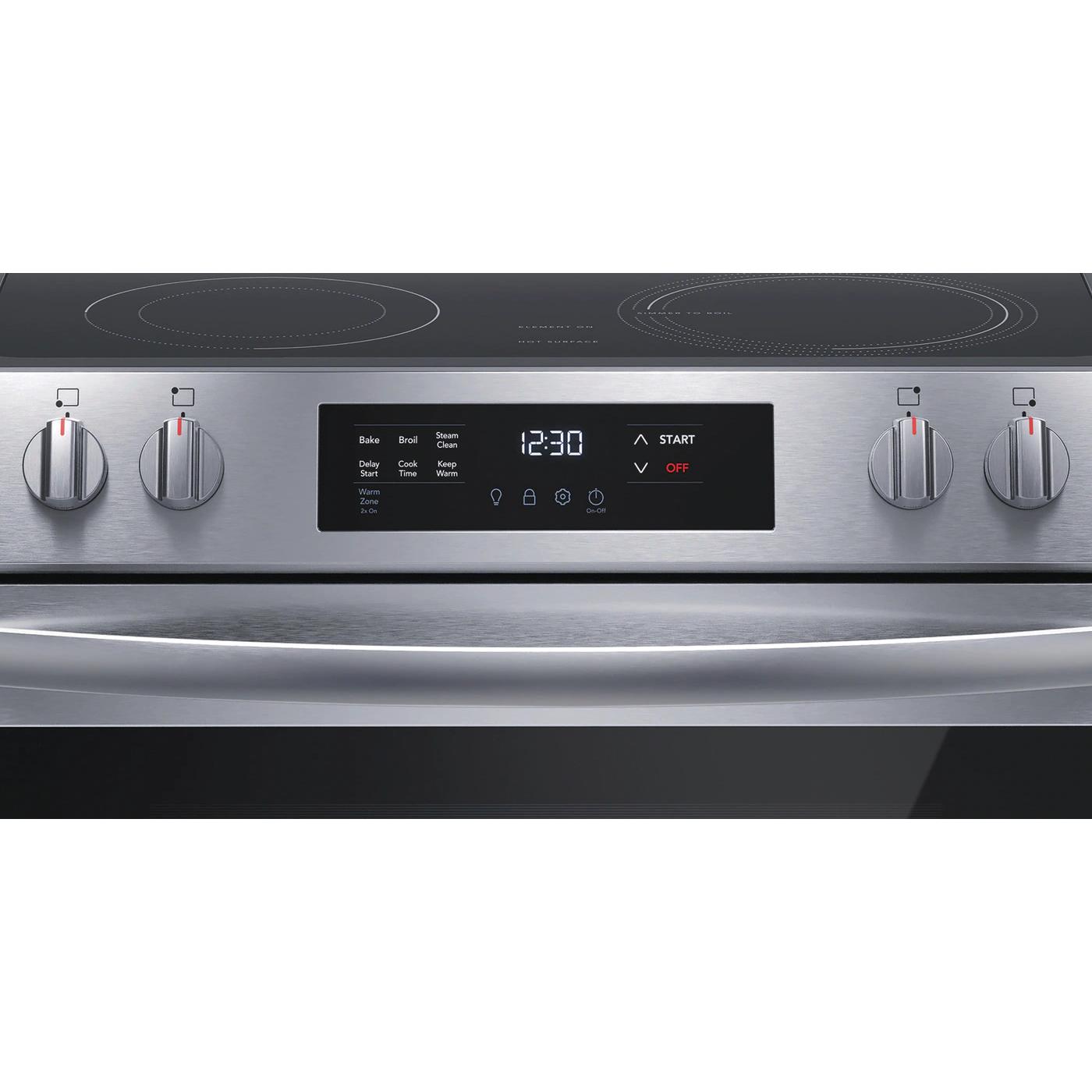  Frigidaire 30-inch Freestanding Electric Range with EvenTemp™ FCFE3062AS IMAGE 5
