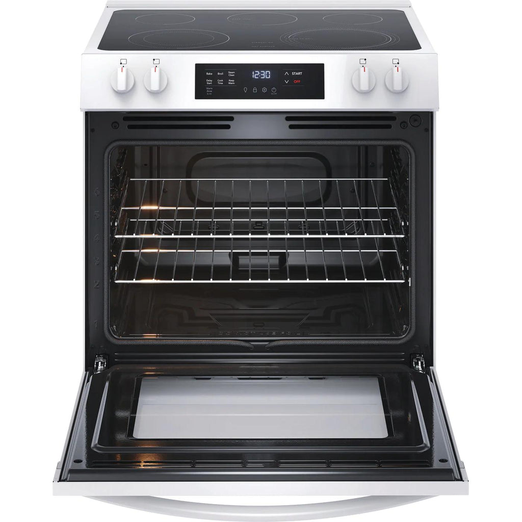  Frigidaire 30-inch Freestanding Electric Range with EvenTemp™ FCFE3062AW IMAGE 3
