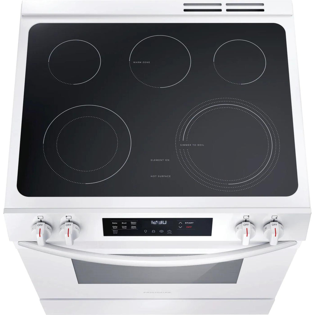  Frigidaire 30-inch Freestanding Electric Range with EvenTemp™ FCFE3062AW IMAGE 4