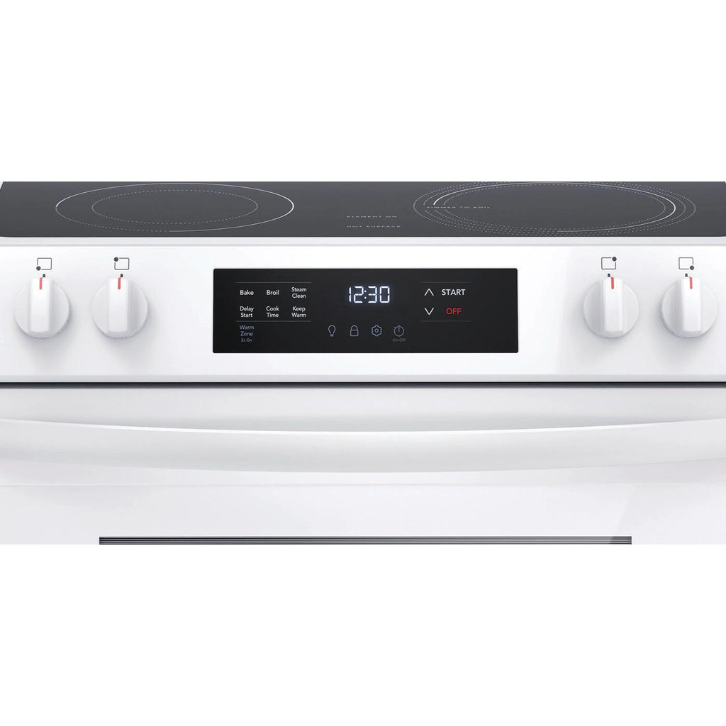  Frigidaire 30-inch Freestanding Electric Range with EvenTemp™ FCFE3062AW IMAGE 5