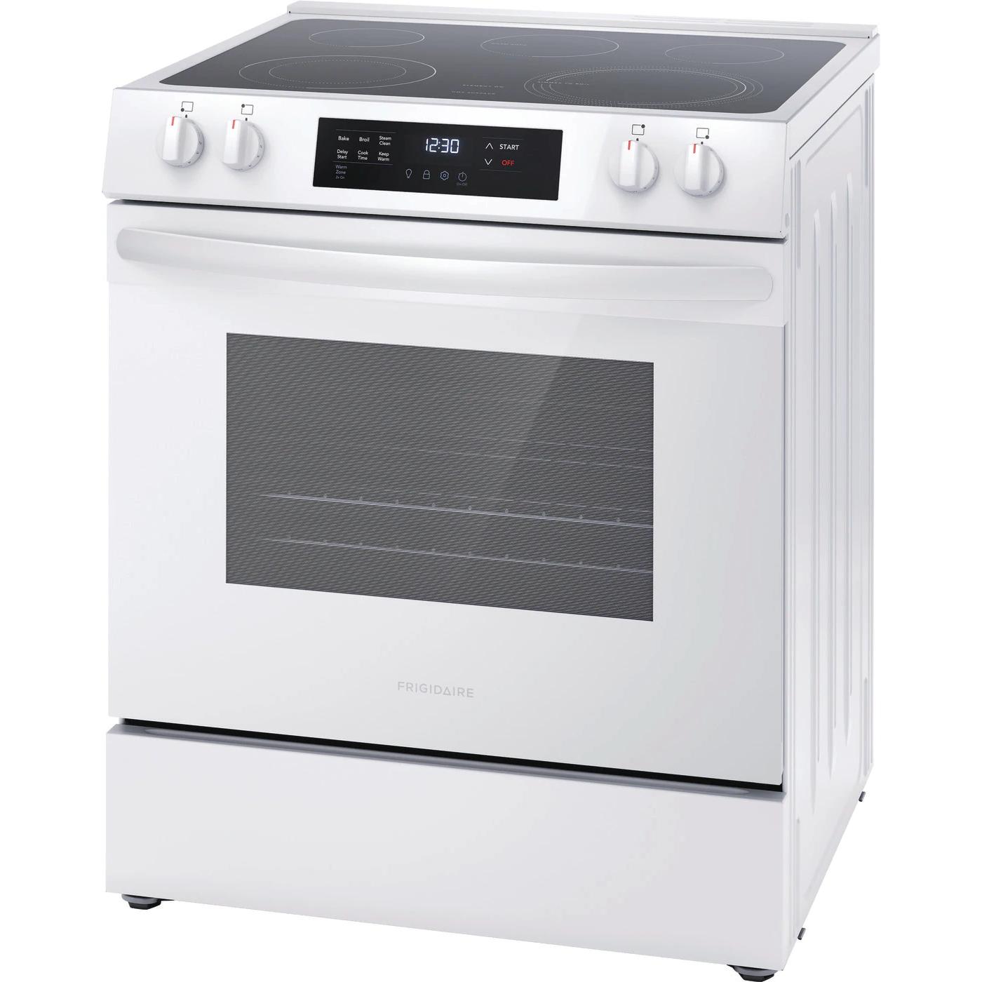  Frigidaire 30-inch Freestanding Electric Range with EvenTemp™ FCFE3062AW IMAGE 6