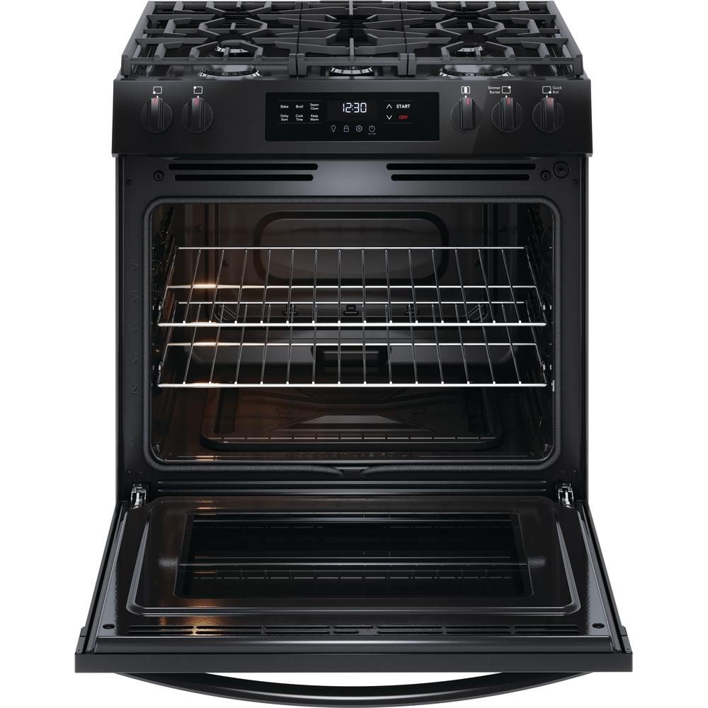  Frigidaire 30-inch Freestanding Gas Range FCFG3062AB IMAGE 3