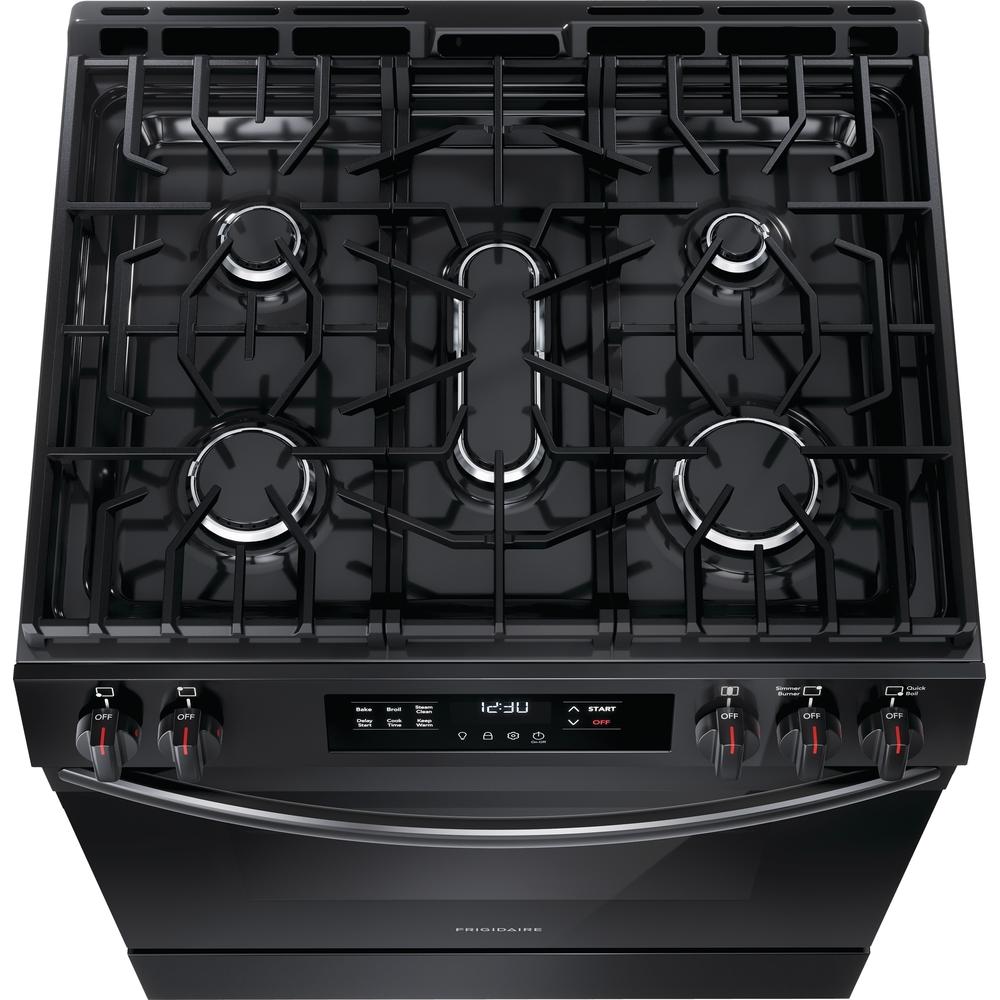 Frigidaire 30-inch Freestanding Gas Range FCFG3062AB IMAGE 4
