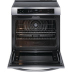  Frigidaire 30-inch Freestanding Electric Ranger with Convection Technology FCFI3083AS IMAGE 3