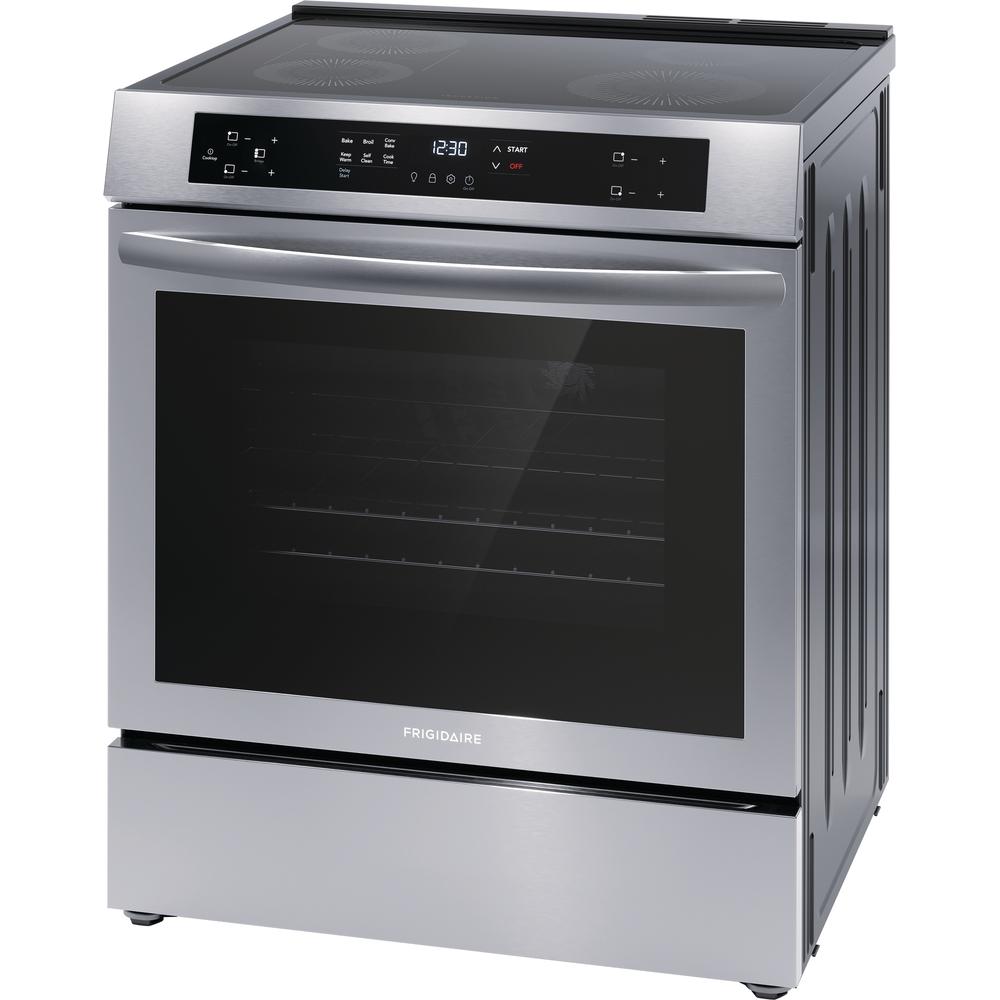  Frigidaire 30-inch Freestanding Electric Ranger with Convection Technology FCFI3083AS IMAGE 5