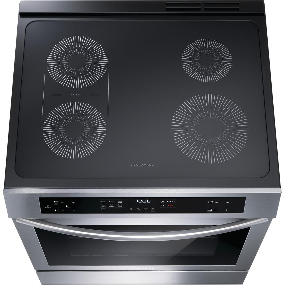  Frigidaire 30-inch Freestanding Electric Ranger with Convection Technology FCFI3083AS IMAGE 6