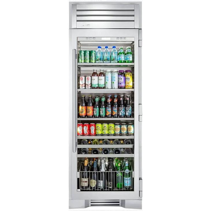  True Residential 20.5 cu. ft. Beverage Column Refrigerator TR-30BEV-R-SG-C IMAGE 1