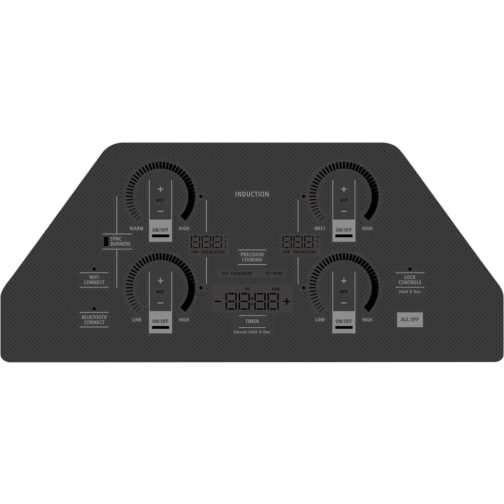  Monogram 30-inch Built-In Induction Cooktop with Wi-Fi Connect ZHU30RDTBB IMAGE 3
