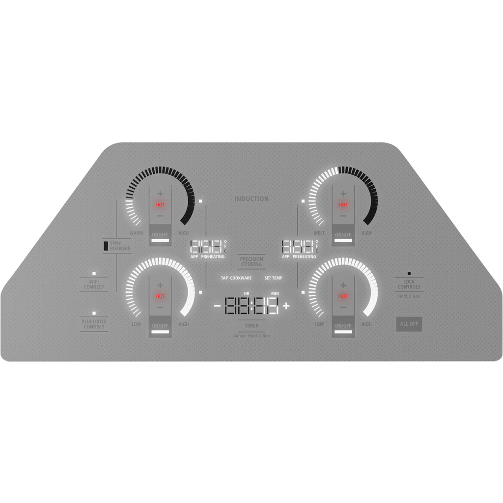  Monogram 30-inch Built-In Induction Cooktop with Wi-Fi Connect ZHU30RSTSS IMAGE 4