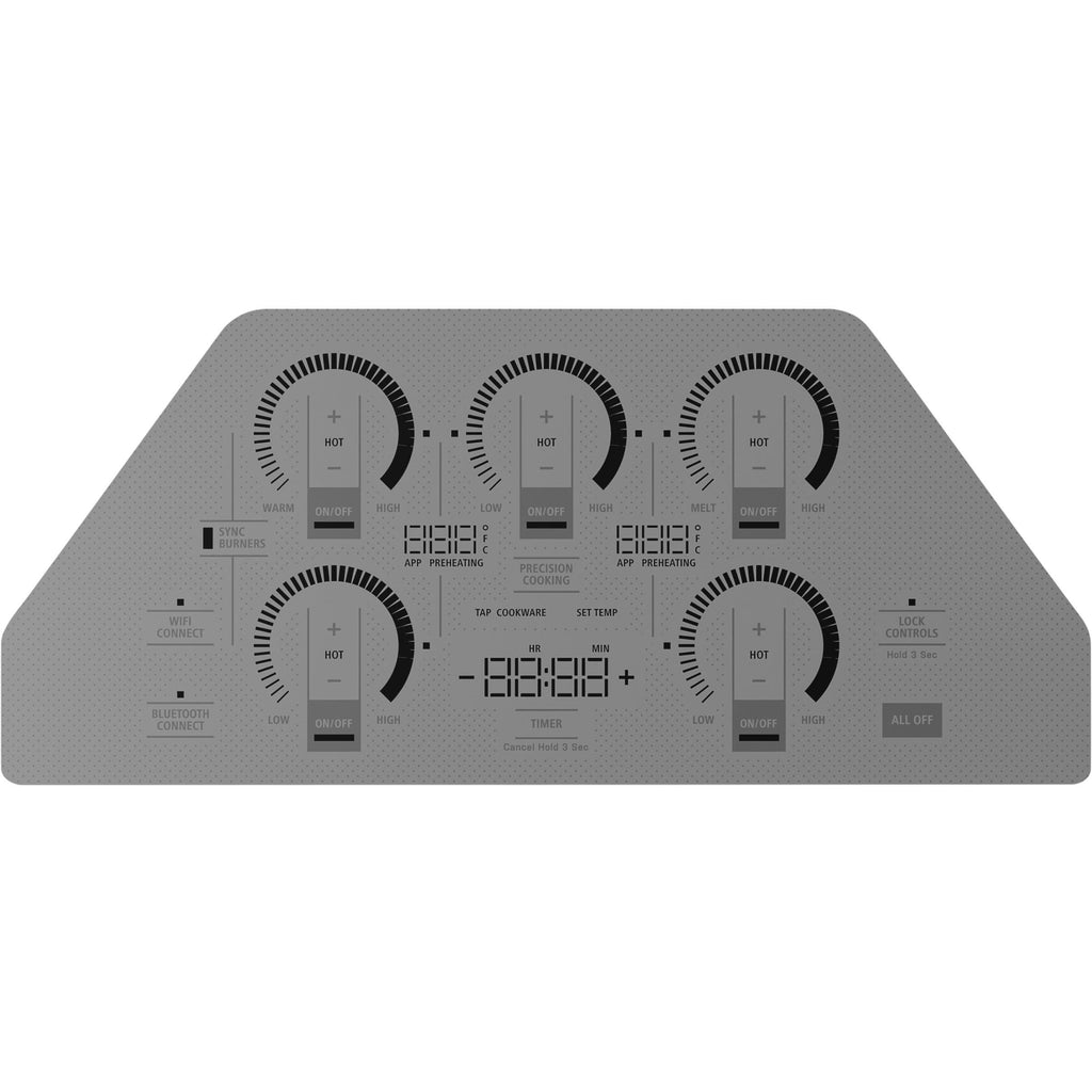  Monogram 36-inch Built-in Induction Cooktop with Wi-Fi Connect ZHU36RSTSS IMAGE 3